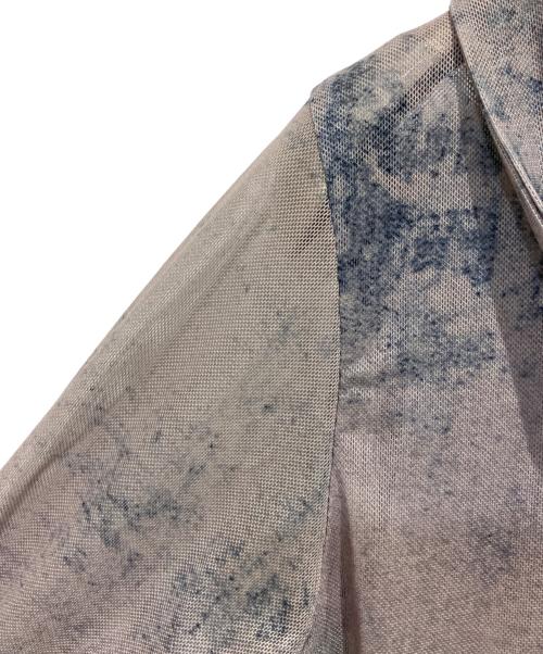 PERSONSOUL（パーソンソウル）PERSONSOUL (パーソンソウル) タトゥースキンフーディー グレー サイズ:Mの古着・服飾アイテム