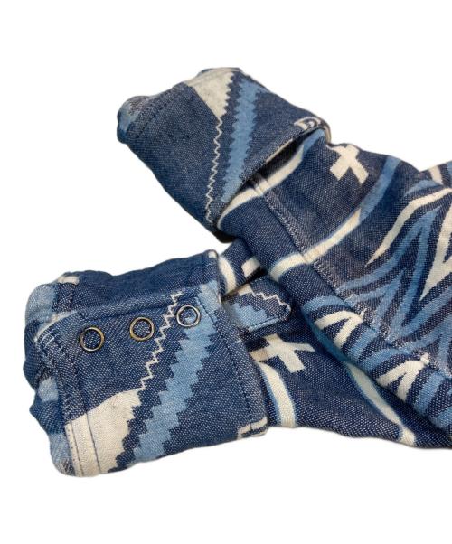 POLO RALPH LAUREN（ポロ・ラルフローレン）POLO RALPH LAUREN (ポロ・ラルフローレン) NAIOMI GLASSES (ナイオミ・グラスズ) Western Shirt インディゴ サイズ:Sの古着・服飾アイテム