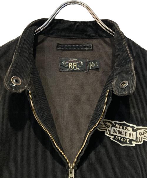 RRL（ダブルアールエル）RRL (ダブルアールエル) カフェレーサーコーデュロイ バイカージャケット ブラウン サイズ:Sの古着・服飾アイテム