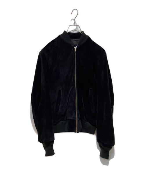 Schott（ショット）Schott (ショット) スエードボンバージャケット ブラック サイズ:36の古着・服飾アイテム