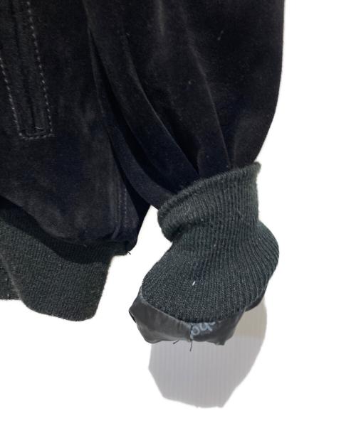 Schott（ショット）Schott (ショット) スエードボンバージャケット ブラック サイズ:36の古着・服飾アイテム