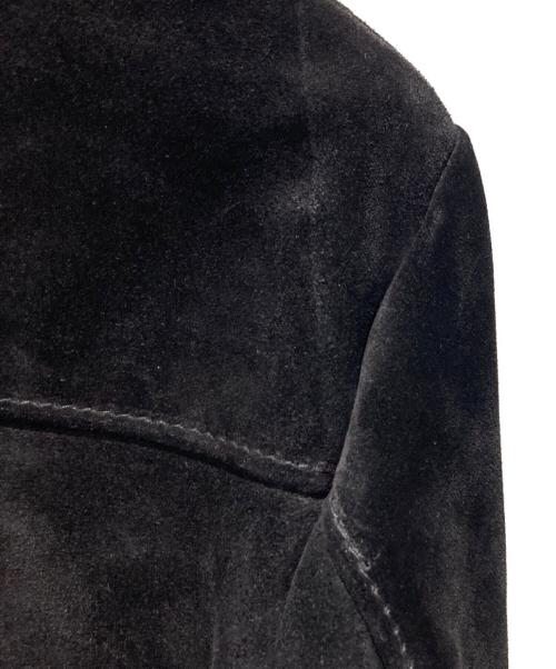 Schott（ショット）Schott (ショット) スエードボンバージャケット ブラック サイズ:36の古着・服飾アイテム