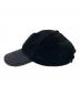 RRL (ダブルアールエル) Ranch Logo Suede Ball Cap ブラック：22000円