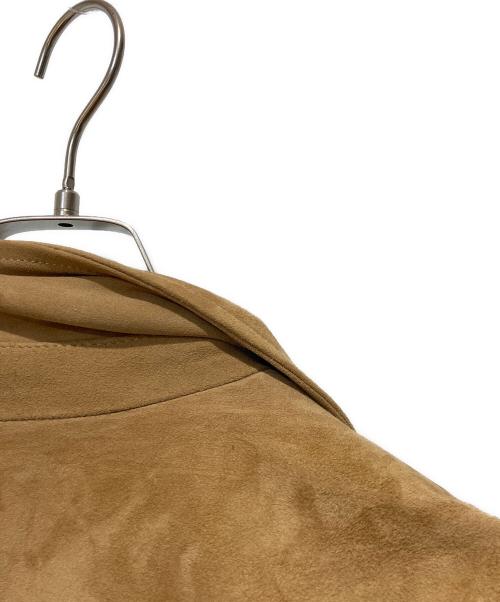 Sandro（サンドロ）Sandro (サンドロ) フリンジスウェードレザージャケット ベージュ サイズ:不明の古着・服飾アイテム