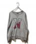 NUMBER (N)INE（ナンバーナイン）の古着「VINTAGE GAZETTE N-LOGO CREWNECK SWEATSHIRT」｜グレー