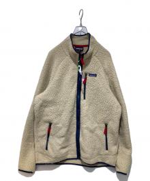Patagonia（パタゴニア）の古着「RETORO PILE JACKET」｜ベージュ×ネイビー