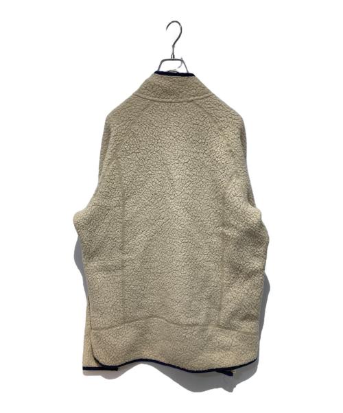 Patagonia（パタゴニア）Patagonia (パタゴニア) RETORO PILE JACKET ベージュ×ネイビー サイズ:XLの古着・服飾アイテム