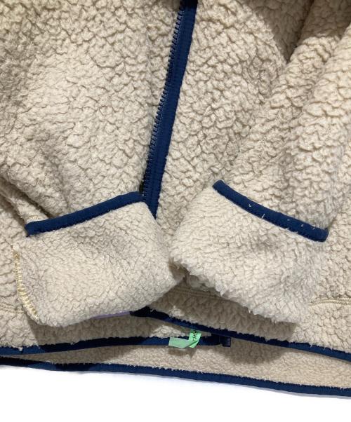 Patagonia（パタゴニア）Patagonia (パタゴニア) RETORO PILE JACKET ベージュ×ネイビー サイズ:XLの古着・服飾アイテム