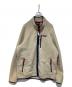 Patagonia（パタゴニア）の古着「RETORO PILE JACKET」｜ベージュ×ネイビー