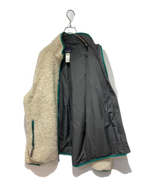 Patagonia（パタゴニア）Patagonia (パタゴニア) クラシック レトロX カーディガン ベージュ×グリーン サイズ:Ｌの古着・服飾アイテム