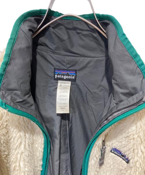 Patagonia（パタゴニア）Patagonia (パタゴニア) クラシック レトロX カーディガン ベージュ×グリーン サイズ:Ｌの古着・服飾アイテム
