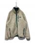 Patagonia（パタゴニア）の古着「クラシック レトロX カーディガン」｜ベージュ×グリーン
