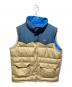 Patagonia（パタゴニア）の古着「ダウンベスト」｜ベージュ×ネイビー