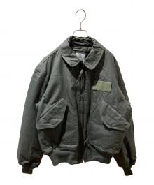 VALLEY APPAREL（バレー アパレル）の古着「CWU-45 P フライトミリタリージャケット」｜オリーブ
