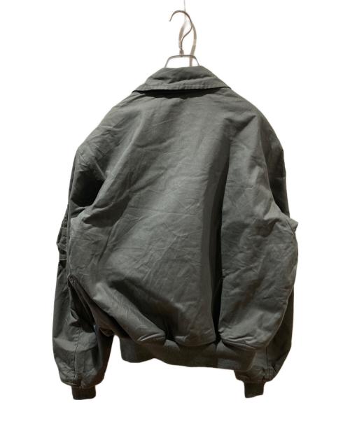 VALLEY APPAREL（バレー アパレル）VALLEY APPAREL (バレー アパレル) CWU-45 P フライトミリタリージャケット オリーブ サイズ:Lの古着・服飾アイテム