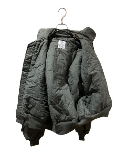 VALLEY APPAREL（バレー アパレル）VALLEY APPAREL (バレー アパレル) CWU-45 P フライトミリタリージャケット オリーブ サイズ:Lの古着・服飾アイテム