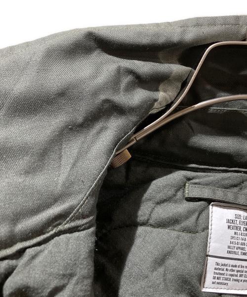 VALLEY APPAREL（バレー アパレル）VALLEY APPAREL (バレー アパレル) CWU-45 P フライトミリタリージャケット オリーブ サイズ:Lの古着・服飾アイテム