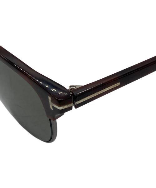 TOM FORD（トムフォード）TOM FORD (トムフォード) ヘンリーラウンドフレームサングラス ブラウン サイズ:51ロ20 145の古着・服飾アイテム