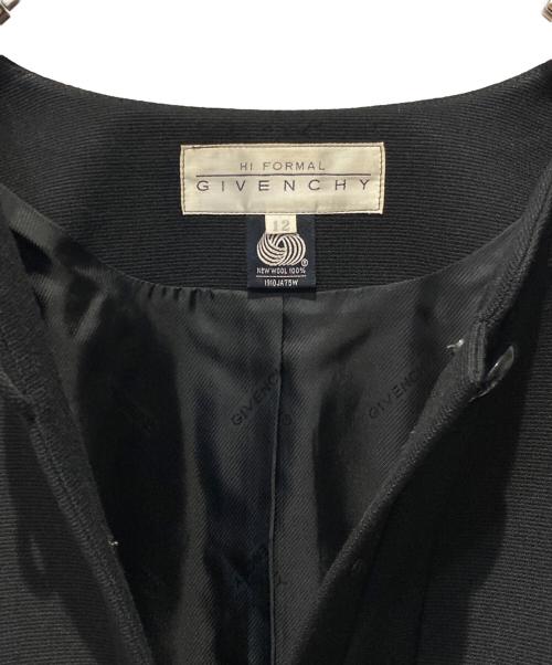 GIVENCHY（ジバンシィ）GIVENCHY (ジバンシィ) 刺繍デザインセットアップスーツ ブラック サイズ:12の古着・服飾アイテム