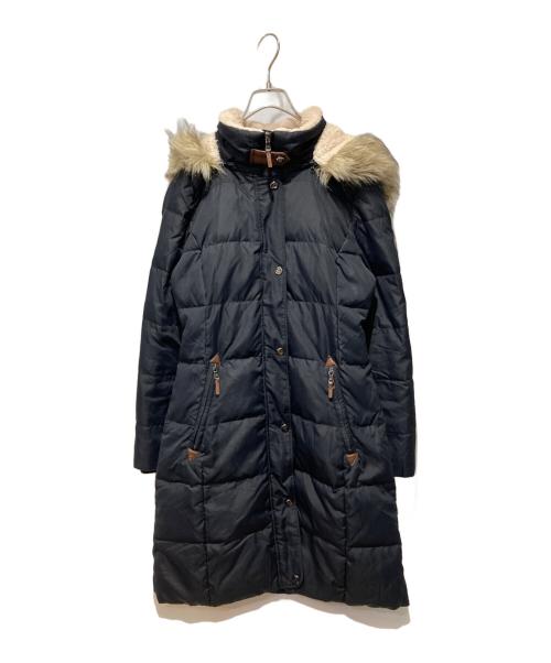 RALPH LAUREN（ラルフローレン）RALPH LAUREN (ラルフローレン) F－付ロングダウンコート ブラック サイズ:XSの古着・服飾アイテム