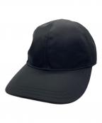 PRADAプラダ）の古着「Re-Nylon ベースボールキャップ」｜ブラック