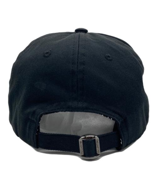 VALENTINO（ヴァレンティノ）VALENTINO (ヴァレンティノ) Vロゴ シグネチャー ベースボールキャップ ブラック サイズ:不明の古着・服飾アイテム