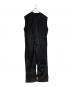 TAKAHIROMIYASHITA TheSoloIst. (タカヒロミヤシタ ザソロイスト) new longjohn overall sleeveless ブラック サイズ:48：40000円