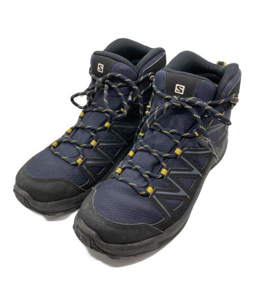 SALOMON（サロモン）SALOMON (サロモン) トレッキングブーツ ネイビー サイズ: 26.5cmの古着・服飾アイテム