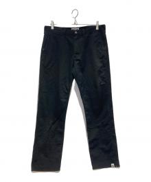 A BATHING APE（アベイシングエイプ）の古着「チノパン」｜ブラック