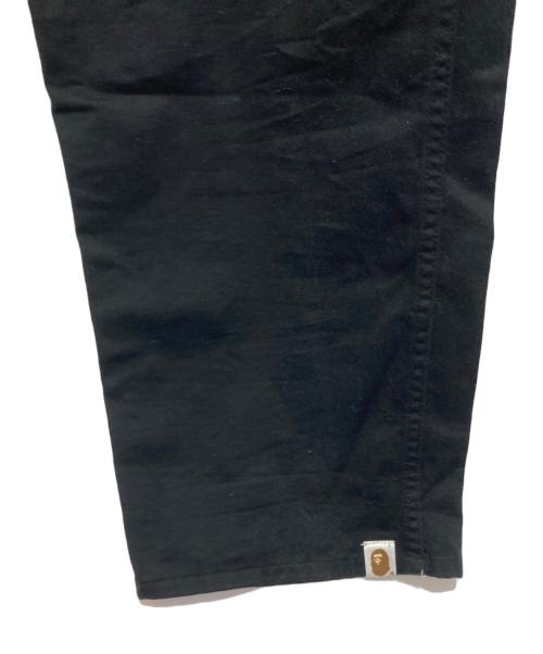 A BATHING APE（アベイシングエイプ）A BATHING APE (アベイシングエイプ) チノパン ブラック サイズ:Ｌの古着・服飾アイテム