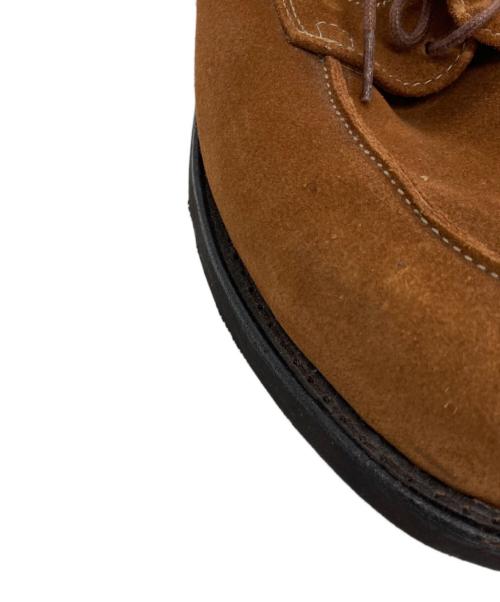 PARABOOT（パラブーツ）PARABOOT (パラブーツ) スウェードドレスシューズ ブラウン サイズ:7 1/2の古着・服飾アイテム