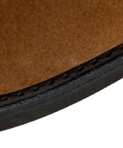 PARABOOT（パラブーツ）PARABOOT (パラブーツ) スウェードドレスシューズ ブラウン サイズ:7 1/2の古着・服飾アイテム