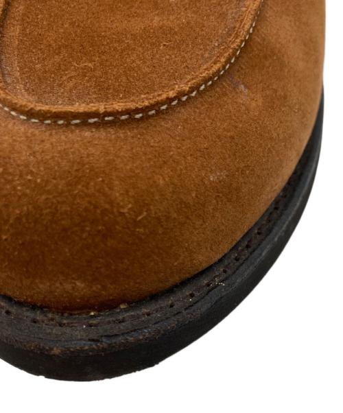 PARABOOT（パラブーツ）PARABOOT (パラブーツ) スウェードドレスシューズ ブラウン サイズ:7 1/2の古着・服飾アイテム