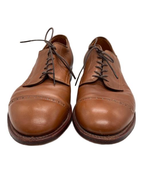 Alden（オールデン）ALDEN (オールデン) パンチドキャップトゥシューズ ブラウン サイズ: 9 Dの古着・服飾アイテム