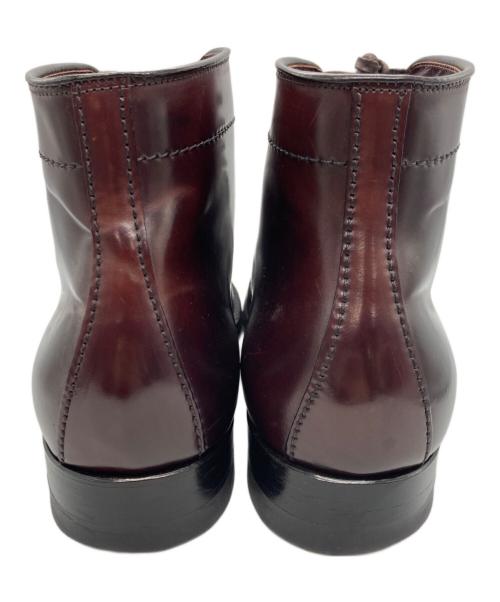 Alden（オールデン）ALDEN (オールデン) パンチドキャップブーツ バーガンディー サイズ:8 1/ Dの古着・服飾アイテム