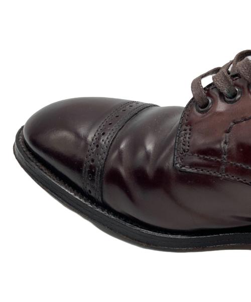 Alden（オールデン）ALDEN (オールデン) パンチドキャップブーツ バーガンディー サイズ:8 1/ Dの古着・服飾アイテム