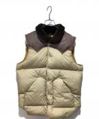 RockyMountainFeatherBed×ANATOMICAロッキーマウンテンフェザーベッド×アナトミカ）の古着「CHRISTY FOR VEST」｜ベージュ