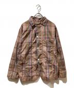 POST O'ALLSポストオーバーオールズ）の古着「チェックカバーオール」｜マルチカラー