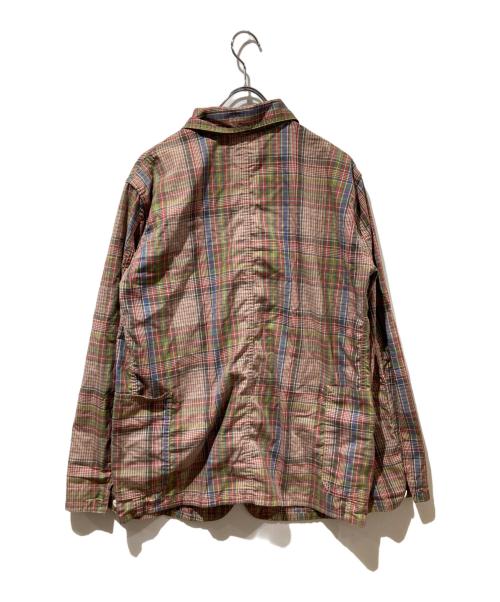 POST O'ALLS（ポストオーバーオールズ）POST O'ALLS (ポストオーバーオールズ) チェックカバーオール マルチカラー サイズ:Sの古着・服飾アイテム