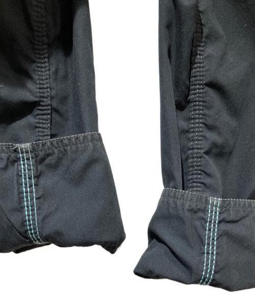 POST O'ALLS（ポストオーバーオールズ）POST O'ALLS (ポストオーバーオールズ) カバーオール ブラック サイズ:Mの古着・服飾アイテム
