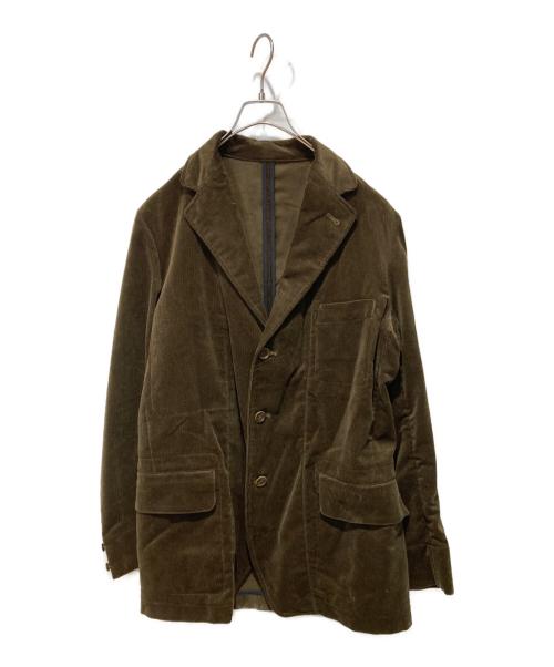 ANATOMICA（アナトミカ）ANATOMICA (アナトミカ) コーデュロイテーラードジャケット ブラウン サイズ:48の古着・服飾アイテム