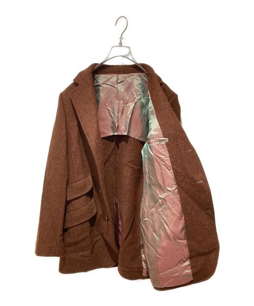 ANATOMICA（アナトミカ）ANATOMICA (アナトミカ) ウールテーラードジャケット ブラウン サイズ:48の古着・服飾アイテム