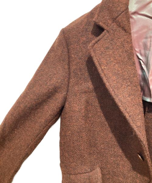 ANATOMICA（アナトミカ）ANATOMICA (アナトミカ) ウールテーラードジャケット ブラウン サイズ:48の古着・服飾アイテム