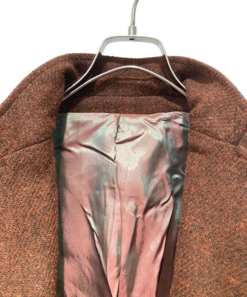 ANATOMICA（アナトミカ）ANATOMICA (アナトミカ) ウールテーラードジャケット ブラウン サイズ:48の古着・服飾アイテム