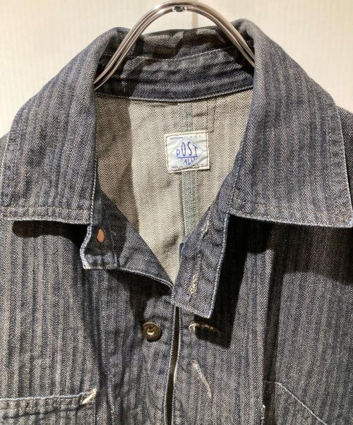 POST O'ALLS（ポストオーバーオールズ）POST O'ALLS (ポストオーバーオールズ) engineer jacket インディゴ サイズ:表記なしの古着・服飾アイテム