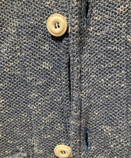 MANUEL RITZ（マニュエル・リッツ）MANUEL RITZ (マニュエル・リッツ) ニットジャケット ネイビー サイズ:XLの古着・服飾アイテム