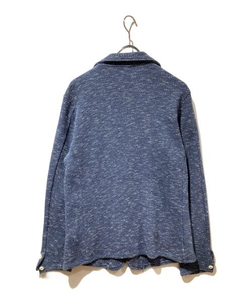 MANUEL RITZ（マニュエル・リッツ）MANUEL RITZ (マニュエル・リッツ) ニットジャケット ネイビー サイズ:XLの古着・服飾アイテム