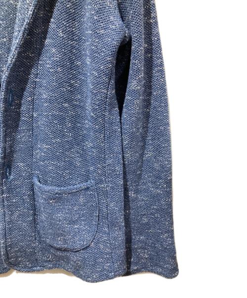 MANUEL RITZ（マニュエル・リッツ）MANUEL RITZ (マニュエル・リッツ) ニットジャケット ネイビー サイズ:XLの古着・服飾アイテム