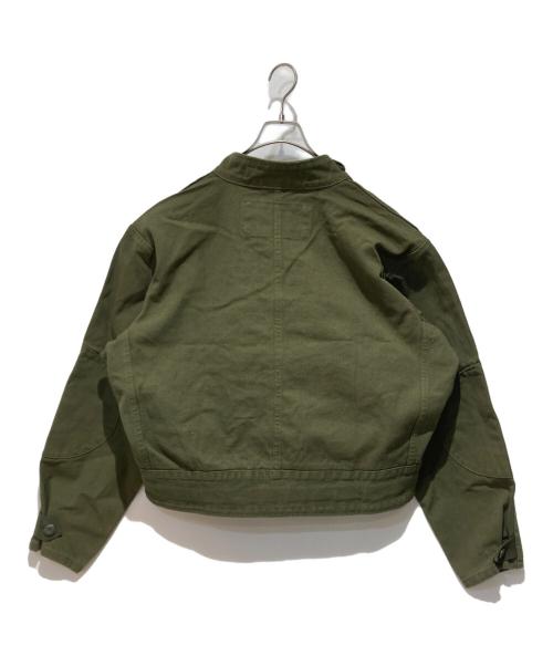 Maden Workwear（メイデンワークウェアー）Maden Workwear (メイデンワークウェアー) モーターサイクルジャケット オリーブ サイズ:Mの古着・服飾アイテム