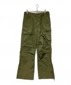 MIYAGIHIDETAKAミヤギヒデタカ）の古着「Cargo pants」｜オリーブ